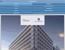 Tablet Screenshot of citycenterdcoffice.com